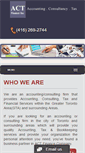 Mobile Screenshot of actfinance.ca