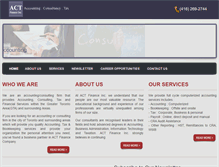 Tablet Screenshot of actfinance.ca